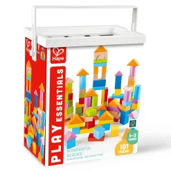 100 Bausteine aus Holz