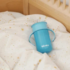 360 Grad Trinklernbecher Blau