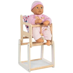 2 in 1 Puppenhochstuhl mit Tisch