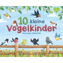 10 kleine Vogelkinder