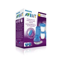 10 Stück Muttermilchbehälter SCF618/10