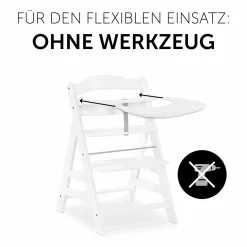 Alpha Click Tray White