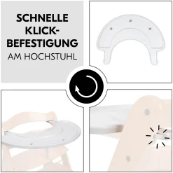 Alpha Play Music Set Zebra inkl. Play Tray White