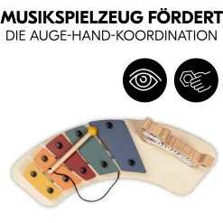 Alpha Play Music Zebra Holzaufsatz