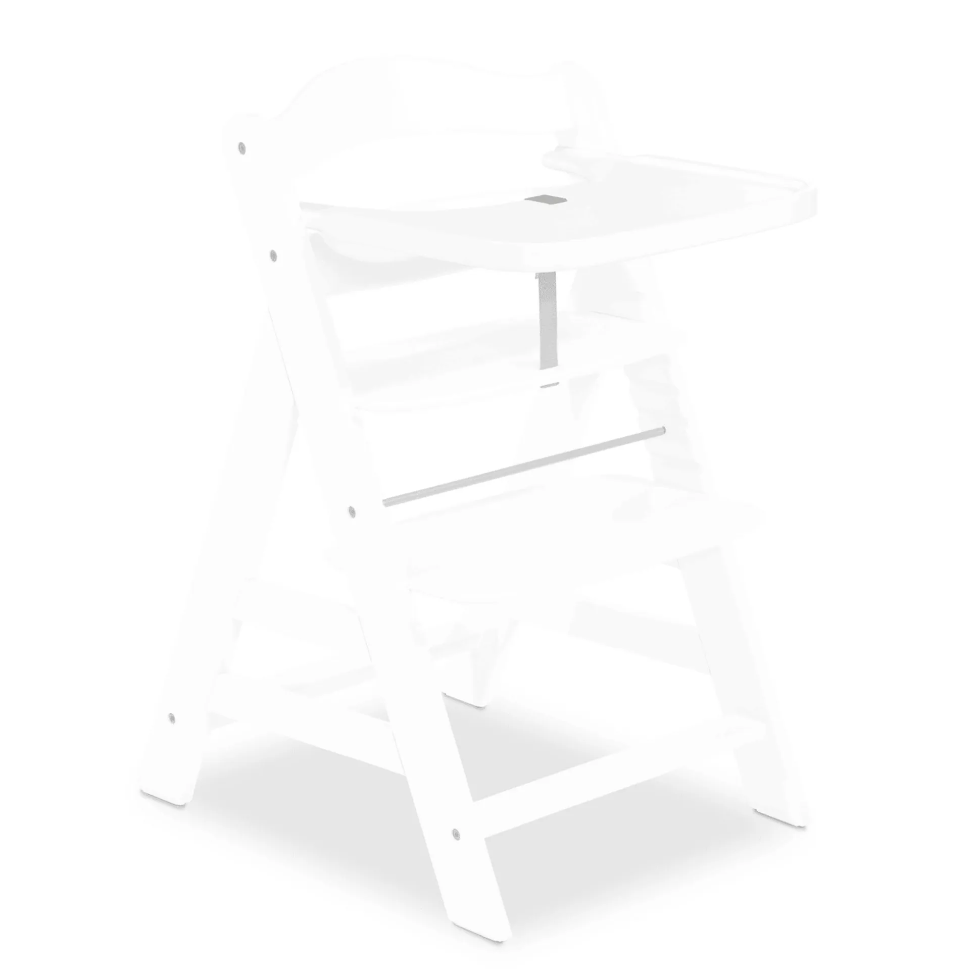 Alpha Wooden Tray White