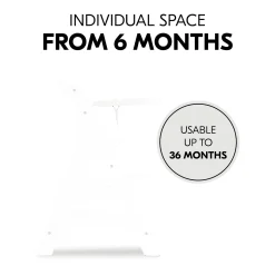 Alpha Wooden Tray White