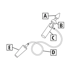 Angel-Vac Nasensauger für Standard Staubsauger