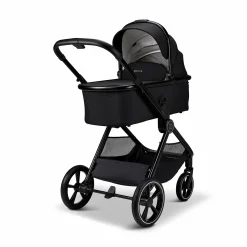 AURA 2 in 1 Kombi-Kinderwagen Onyx mit Babyschale Cosmo 2.0