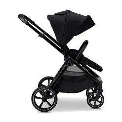 AURA 2 in 1 Kombi-Kinderwagen Onyx mit Babyschale Cosmo 2.0