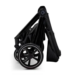 AURA 2 in 1 Kombi-Kinderwagen Onyx mit Babyschale Cosmo 2.0