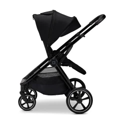 AURA 2 in 1 Kombi-Kinderwagen Onyx mit Babyschale Cosmo 2.0