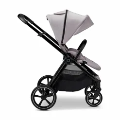 AURA 2 in 1 Kombi-Kinderwagen Stone mit Babyschale Cosmo 2.0