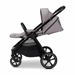 AURA 2 in 1 Kombi-Kinderwagen Stone mit Babyschale Cosmo 2.0