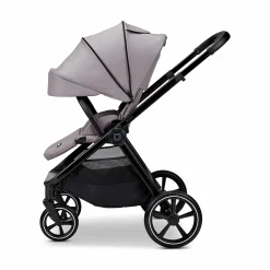 AURA 2 in 1 Kombi-Kinderwagen Stone mit Babyschale Cosmo 2.0