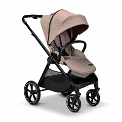 AURA 2 in 1 Kombi-Kinderwagen Sand mit Babyschale Cosmo 2.0
