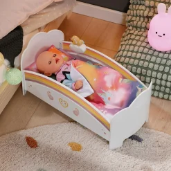 BABY born Regenbogen Bett