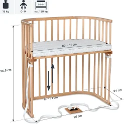 babybay Boxspring Buche