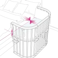 Babybay Boxspring Comfort Plus Natur