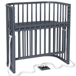 Babybay Boxspring Comfort Plus Schiefergrau