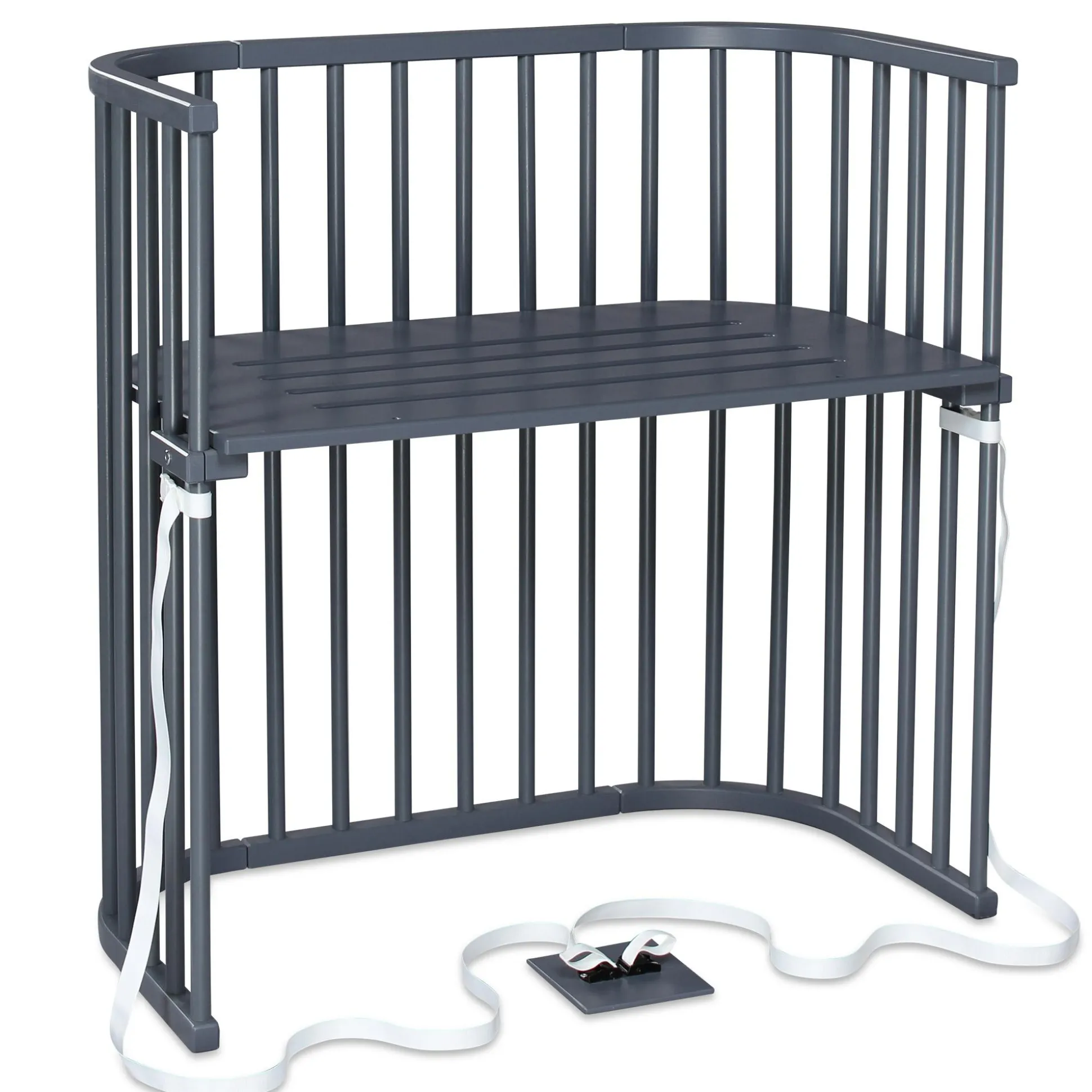 babybay Boxspring schiefergrau