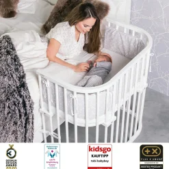 babybay Boxspring weiß