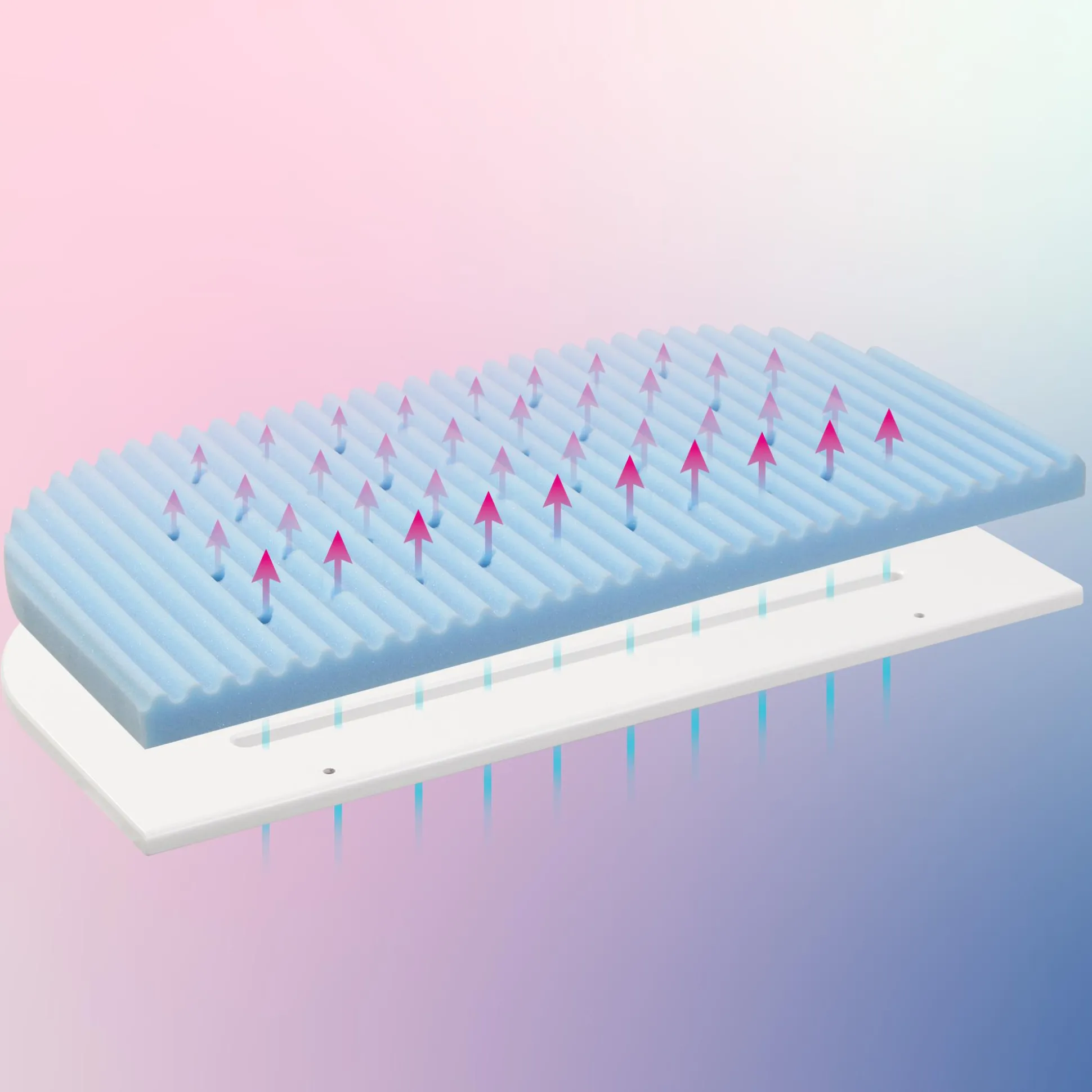 babybay Matratze MediTex® Wave Modell Maxi, Boxspring und Comfort Plus