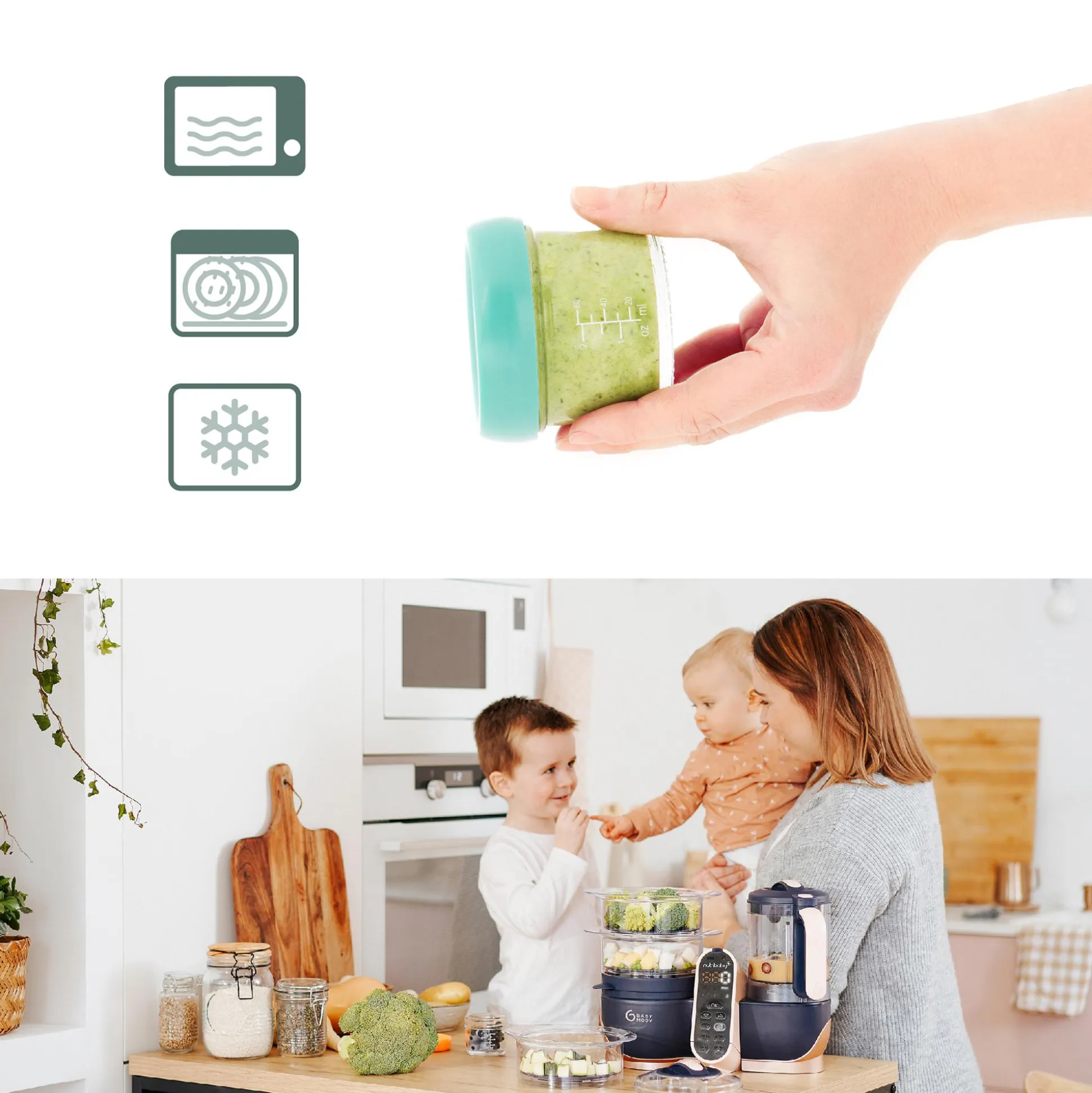 Babybols Glas Multiset