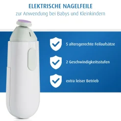BabyCare Elektrische Nagelfeile