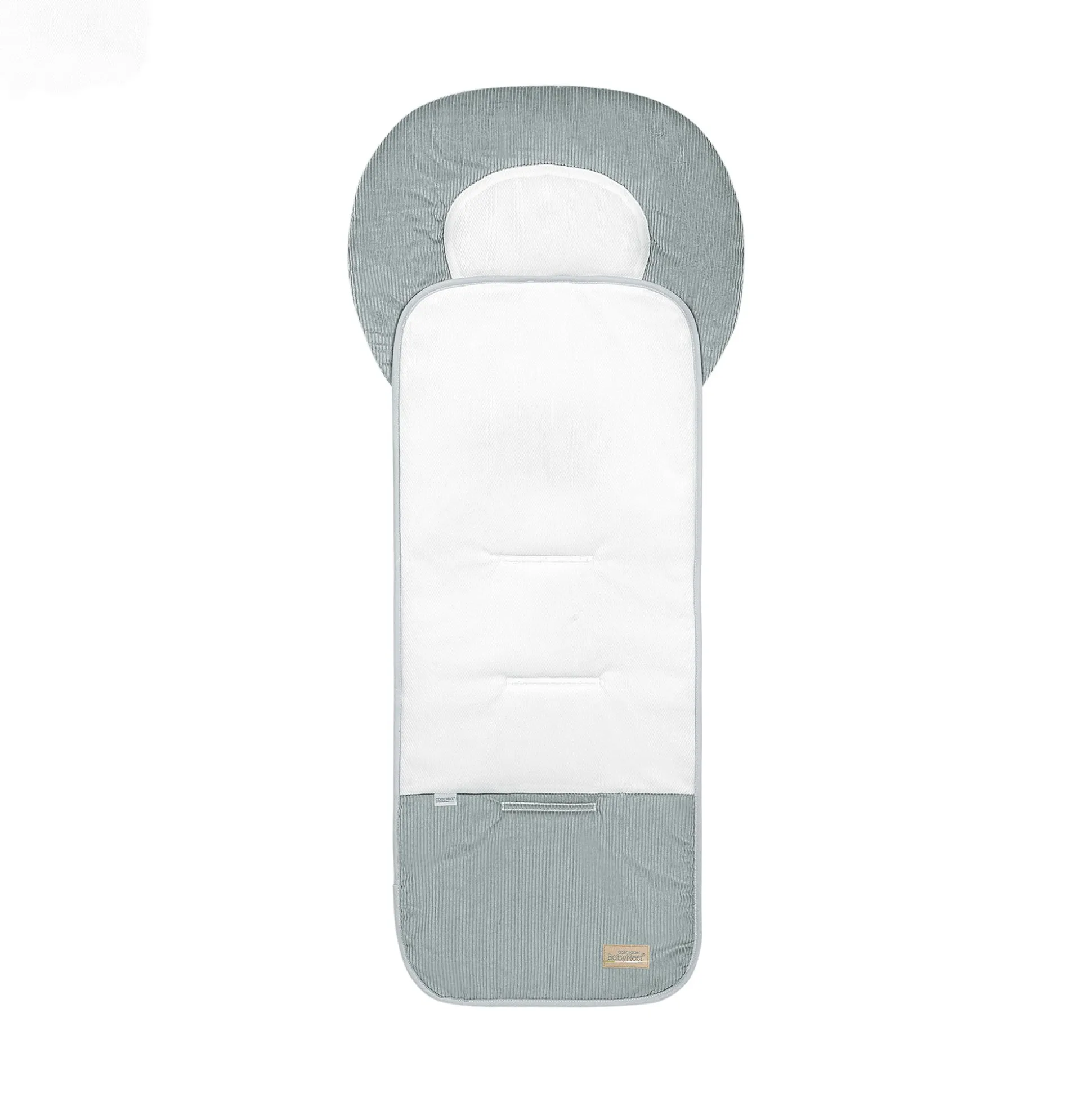 Babycool-Auflage Light Grey Cool Cord