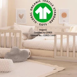 Babydecke Frosty Almond