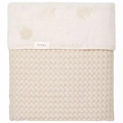 Babydecke Plüsch Oslo Sand / Pebble