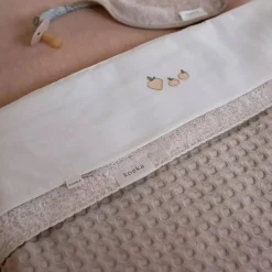 Babydecke Plüsch Oslo Sand / Pebble