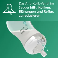 Babyflasche Glas Natural Response Gr.2 120ml SCY930/01