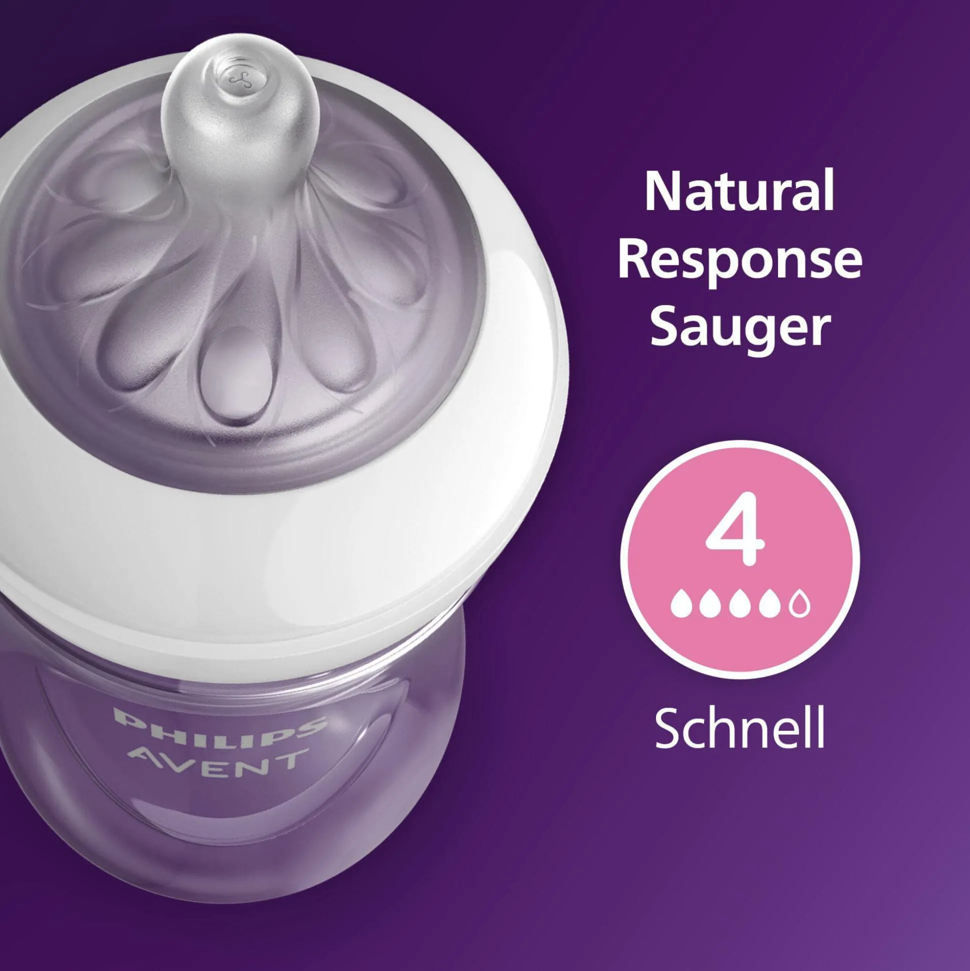 Babyflasche Natural Response Gr.4 330ml SCY906/01