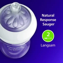 Babyflaschen Natural Response AirFree Gr.2 125ml SCY670/02
