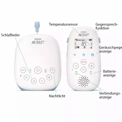 Babyphone DECT SCD715/26