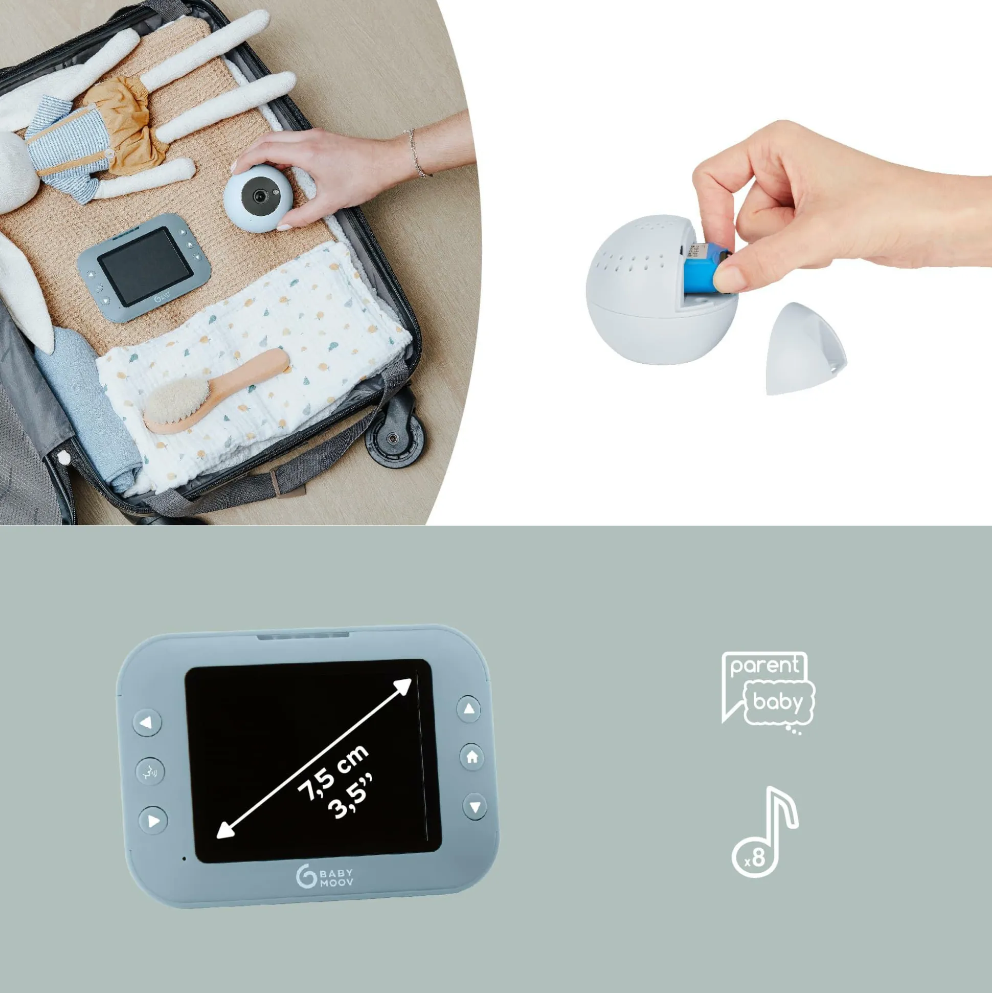 Babyphone mit Kamera YOO ROLL