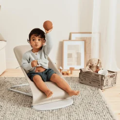 Babywippe Balance Soft Beige/Grey