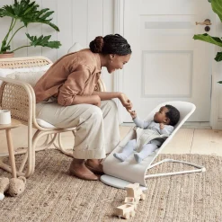 Babywippe Bliss 3D Jersey Light Beige