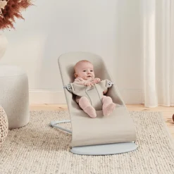 Babywippe Bliss 3D Jersey Light Beige