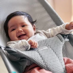 Babywippe Bliss Mesh Grey