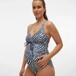 Badeanzug mit Muster