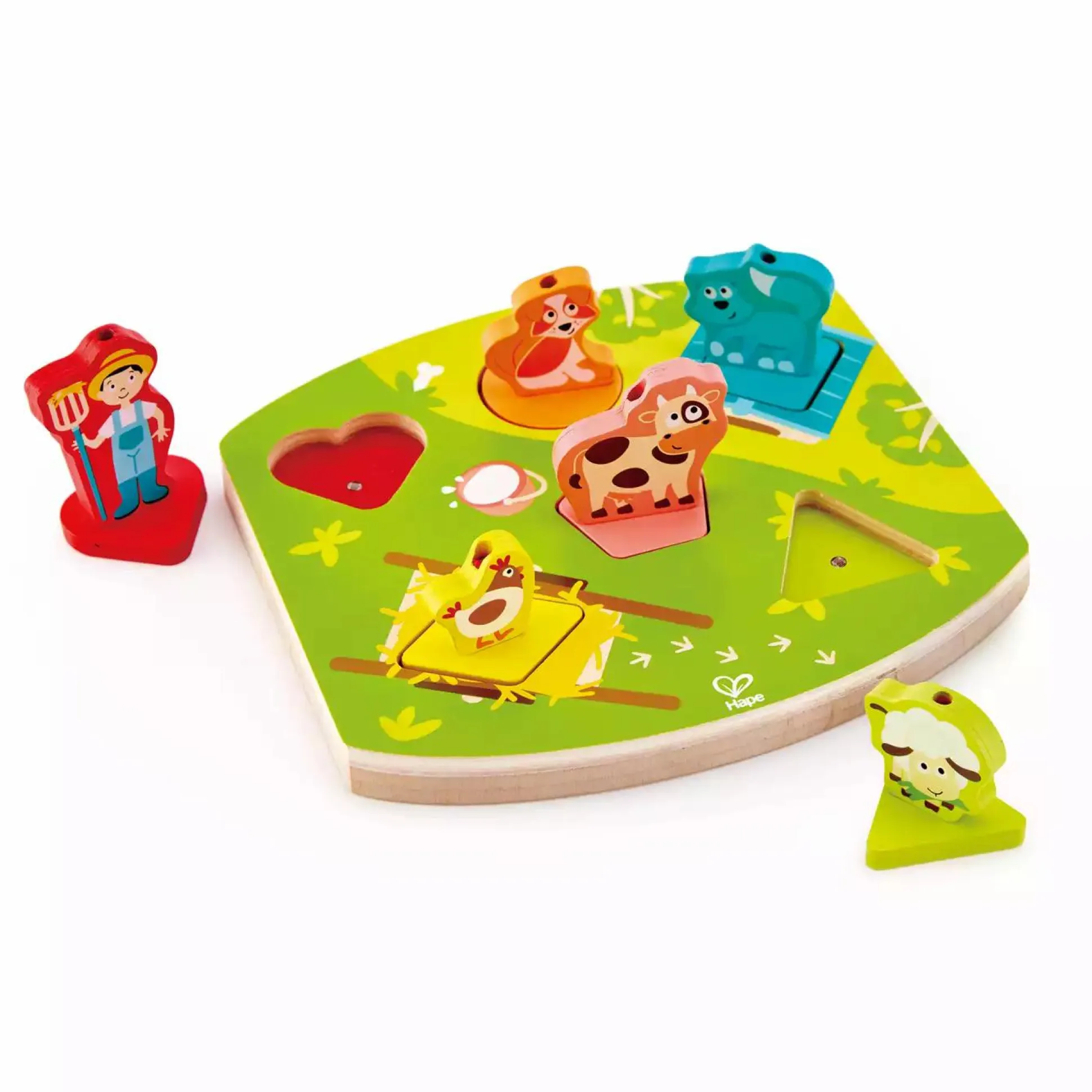 Bauernhof-Geräusche-Puzzle