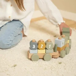 Bauklotzzug Traktor Little Farm