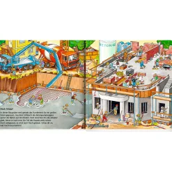 Baustellen über und unter der Erde