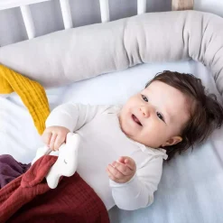 Beißring mit Tuch Hase