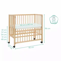 Beistellbett Cocon natur