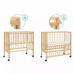 Beistellbett Cocon natur