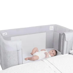 Beistellbett NEXT2ME Forever Ash Grey