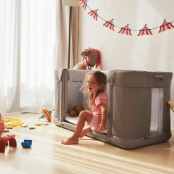 Beistellbett NEXT2ME Forever Ash Grey